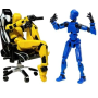 Робот  конструктор многосуставный подвижный манекен 3D Dummy 13 черный  (II) 34510