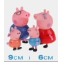 Набор фигурок Свинка Пеппа. Игровые фигурки Peppa Pig 4 шт. Поросёнок Джордж, Папа Свин, Мама Свинка (II) 26291