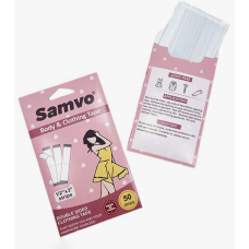 Двухсторонний тейп скотч для одежды и тела 50 шт SAMVO 1,2см*8,5см (II) 32949