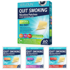 Антиникотиновый трансдермальний пластырь Anti smoke Patch SEFUDUN 1 уп/60 штук бросить курить (II) 32662