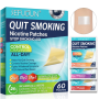 Антиникотиновый трансдермальний пластырь Anti smoke Patch SEFUDUN 1 уп/60 штук бросить курить (II) 32662