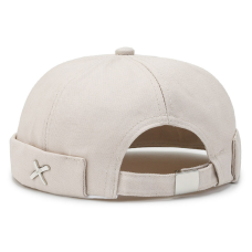 Кепка докер X  Docker cap  Бежевая OneSize унисекс без козырька (ІІ) 33975