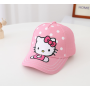 Кепка спортивная Бейсболка Hello Kitty для девочки 2-6 Лет розовая с котёнком 48-54 см (II) 33860