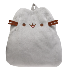 Плюшевый рюкзак Кот Пушин Pusheen Cat Girls  вместительный школьный городской 35x30 см (II) 33712