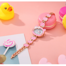 Детские кварцевые наручные часы "Hello Kitty (Хеллоу Китти)" розовый (AN)20485