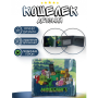 Колекційний подарунковий набір для хлопчика в коробці Кріпер Minecraft бокс для свята Майнкрафт 3 предмети (AN)20512