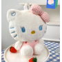 Hello Kitty рюкзак іграшка плюшева м'яка для дівчинки Кітті білий 23см (AN)20988