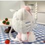 Hello Kitty рюкзак іграшка плюшева м'яка для дівчинки Кітті білий 23см (AN)20988