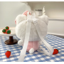 Hello Kitty рюкзак іграшка плюшева м'яка для дівчинки Кітті білий 23см (AN)20988