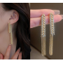Жіночі висячі сережки Колосок Пшениці золото Fashion Jewelry (AN)25728