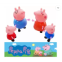 Набор фигурок Свинка Пеппа. Игровые фигурки Peppa Pig 4 шт. Поросёнок Джордж, Папа Свин, Мама Свинка (II) 26291