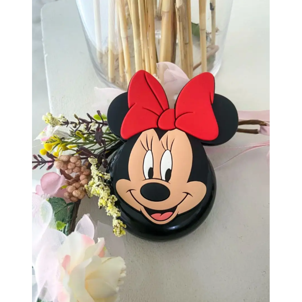 Круглая раскладная массажная расческа с зеркалом Микки Маус, mikki mouse, hello kitty, Санріо Кітті, Мелоди (AN)26408