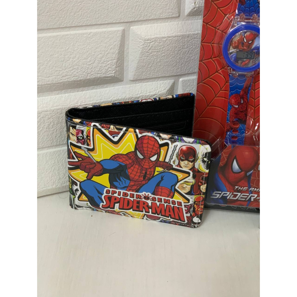 Колекційний подарунковий набір для хлопчика Павук Спайдермен (Spider Man) Марвел 3предмета (AN)