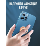 Кольцо держатель З для смартфона и планшета на руку подставка попсокет Куроми (Kuromi ) геншен, манги, hello kitty, Санріо Кітті, Мелоди черный (AN)26549