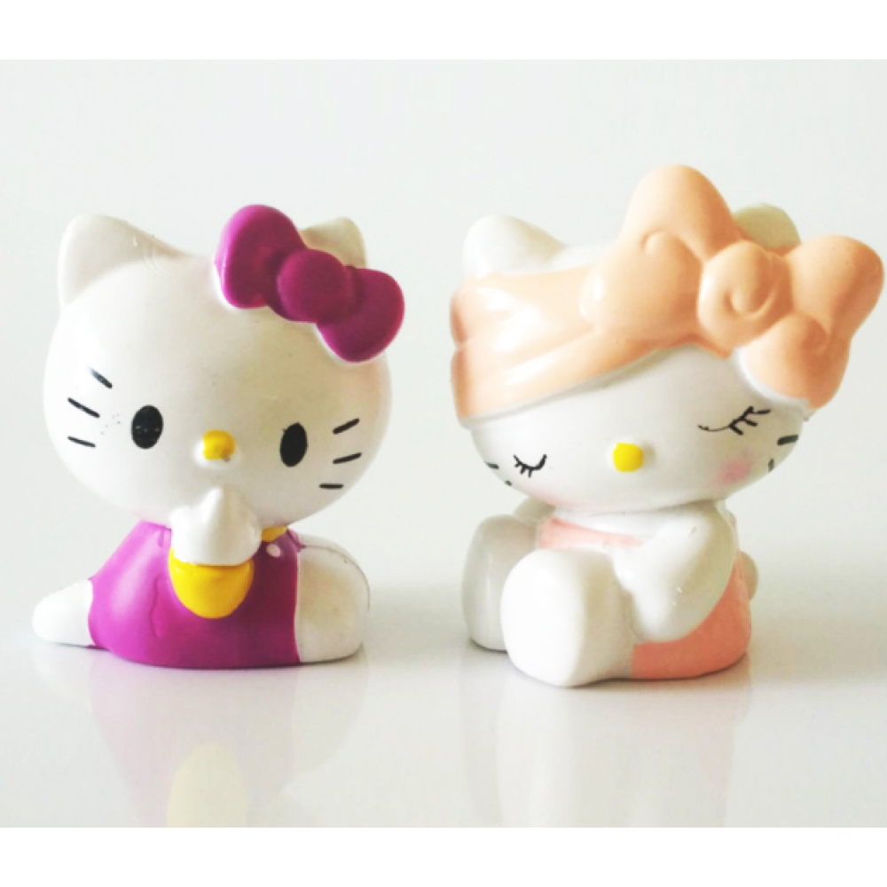 Набор фигурок Куроми (Kuromi ) геншен, манги, hello kitty, Санрио Китти , Мелоди игровые наборы 6шт (AN)31203