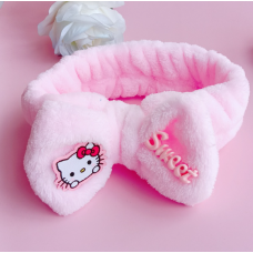 Косметическая повязка на голову для волос Китти (Kuromi ) геншен, манги, hello kitty, Санріо Кітті, Мелоди розовый (AN)31457