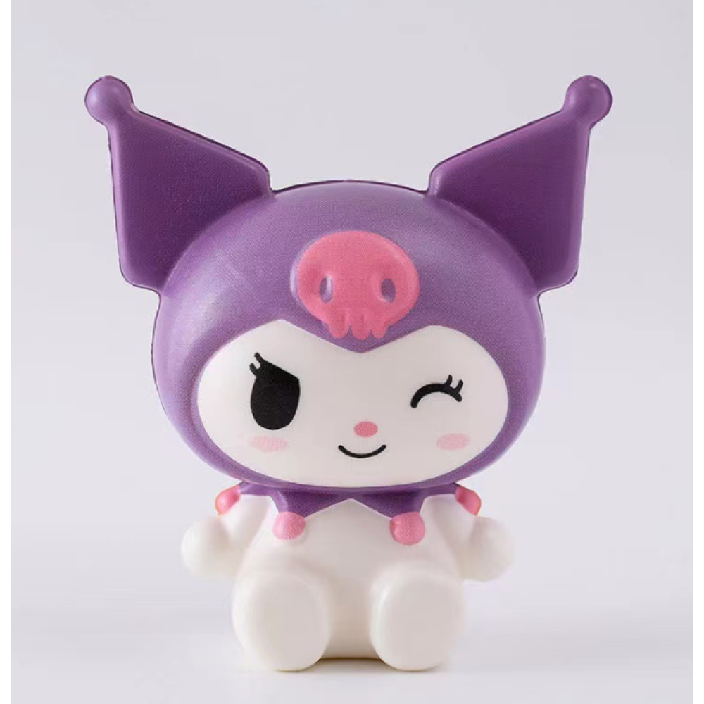 Игрушка-тянучка антистресс жмякалка поп ит Куроми (Kuromi ) геншен, манги, hello kitty, Санріо Кітті, Мелоди фиолетовый (AN)31651
