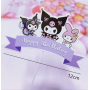 Топер Для Торта С Фигурками Kuromi с героем куроми, аниме, (Kuromi) геншен, манги, hello kitty, Санрио Китти, Мелоди фиолетовый 2 (AN)31715